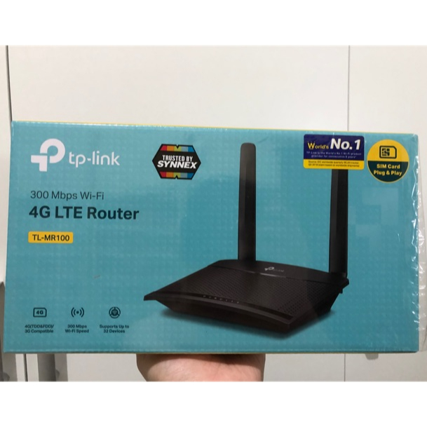 4G LTE Router Tp-link MR100 [ มือสอง มีกล่อง ]