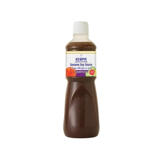 KEWPIE Japanese Dressing Sesame Soy Sauce น้ำสลัดงาซีอิ๊วญี่ปุ่น คิวพี (สูตรเจ) ขนาด 1000 ml. (1 ลิตร)