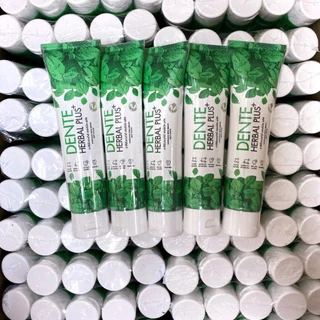 DENTE ยาสีฟันเดนท์เต้ 5 หลอด 100 บาท ยาสีฟันกลิ่นเปปเปอร์มินต์ ป้องกันฟันผุ ขนาด 100g