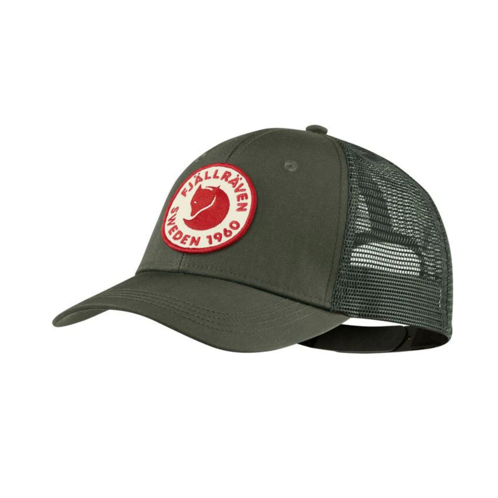 Fjallraven 1960 Logo Långtradarkeps Cap หมวกแก๊ป น้ำหนักเบา สวมใส่สบาย by Jeep Camping