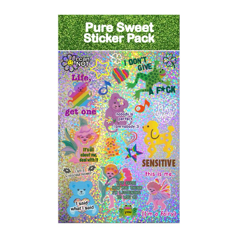 Pure Sweet สติกเกอร์ Twinkle Sticker Pack