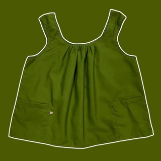 เสื้อคอกระเช้า S-XXL คอถัก ผ้าคอตตอน ผ้านิ่ม ไม่ร้อน (G02)