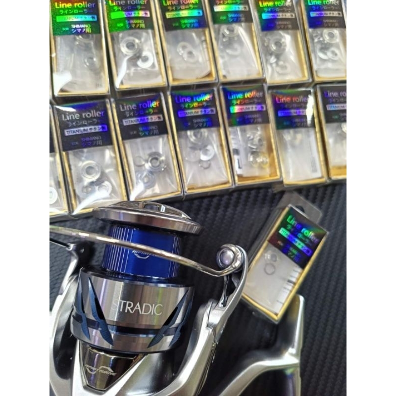 Line roller TITANIUM for SHIMANO