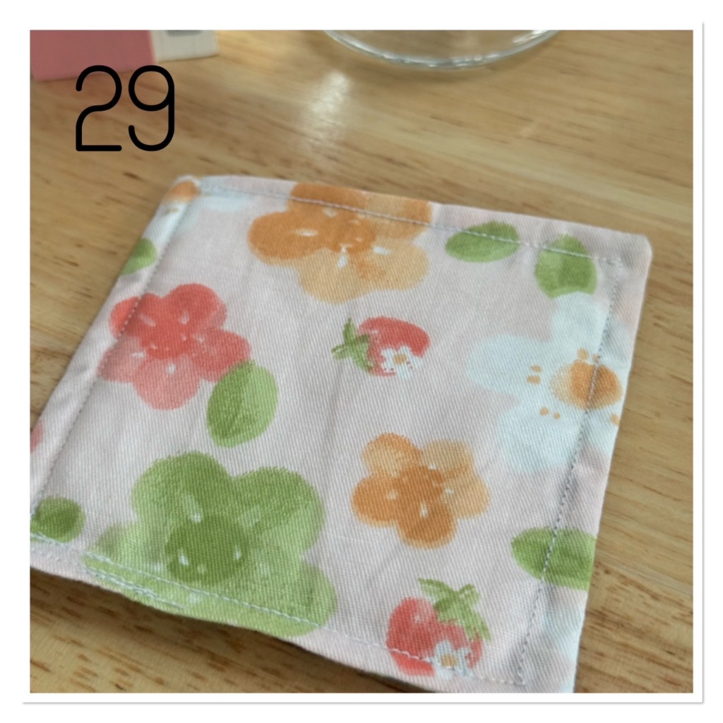 ผ้ารองแก้ว ลายน่ารัก Set 3