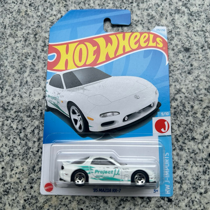 รถเหล็ก Hotwheels Mazda Rx-7