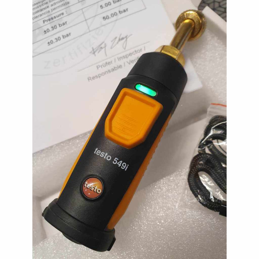 โพรบวัดแรงดัน testo 549i Gen 2 'งานผลิตเยอรมันนีของเทพ วัดแรงดัน