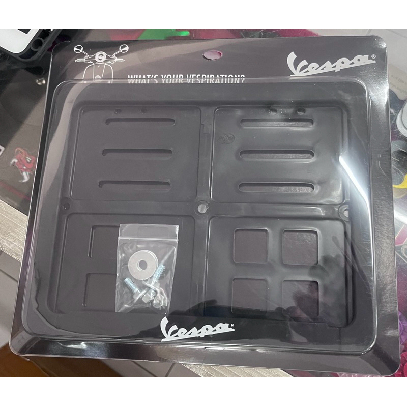 กรอบป้ายทะเบียนvespa
