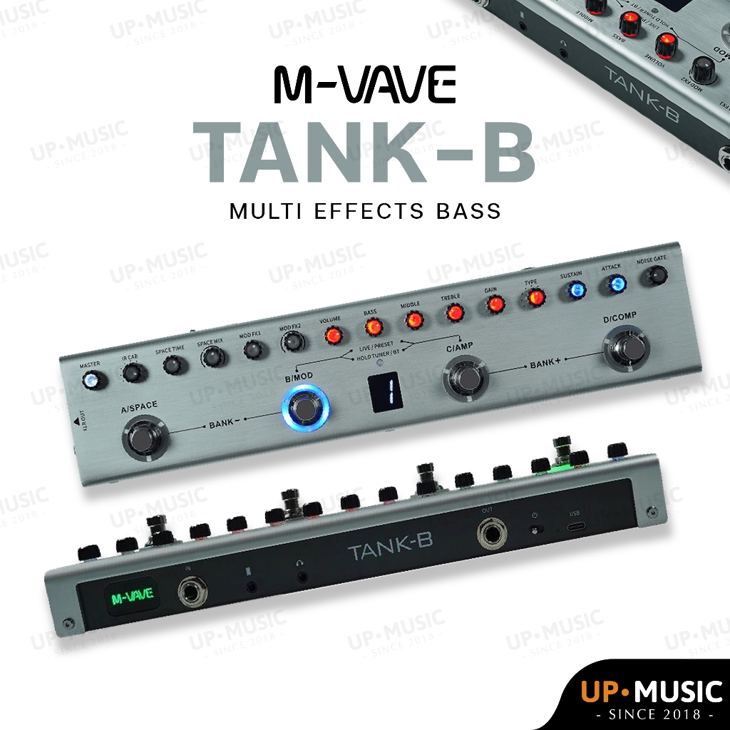 มัลติเอฟเฟคเบส M-VAVE TANK-B (ประกันศูนย์ไทย)