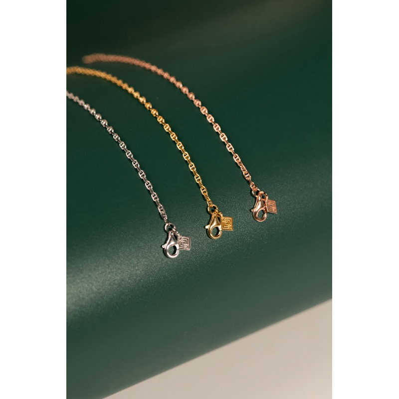 Mallika.jewelry สร้อยข้อมือเงินแท้รุ่นPeony