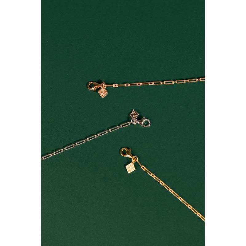 Mallika.jewelry สร้อยข้อมือเงินแท้รุ่น Canna