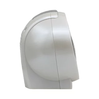 SEIKO CLOCKS นาฬิกาปลุก รุ่น QHK059W ขนาด 4.4 x 5.1 นิ้ว เดินเรียบ สีขาว