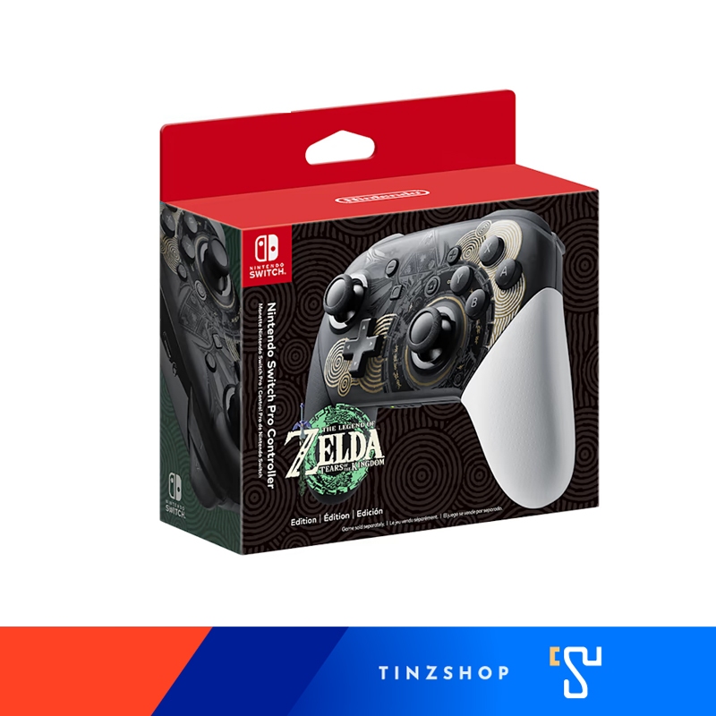 [Pre Order] [จอยโปรแท้] Tinzshop Nintendo Switch Joy Pro Legend of Zelda Tears of the Kingdom จอยโปร จอยแท้ จอยแท้นินเทน