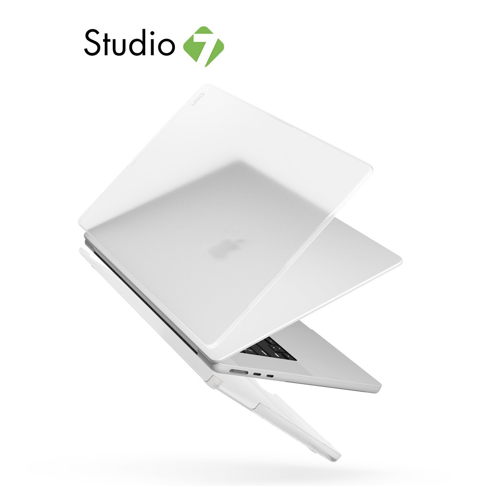 เคสแม็คบุ๊ค Uniq MacBook Air 15" M2/M3 Claro Matte Clear by Studio7