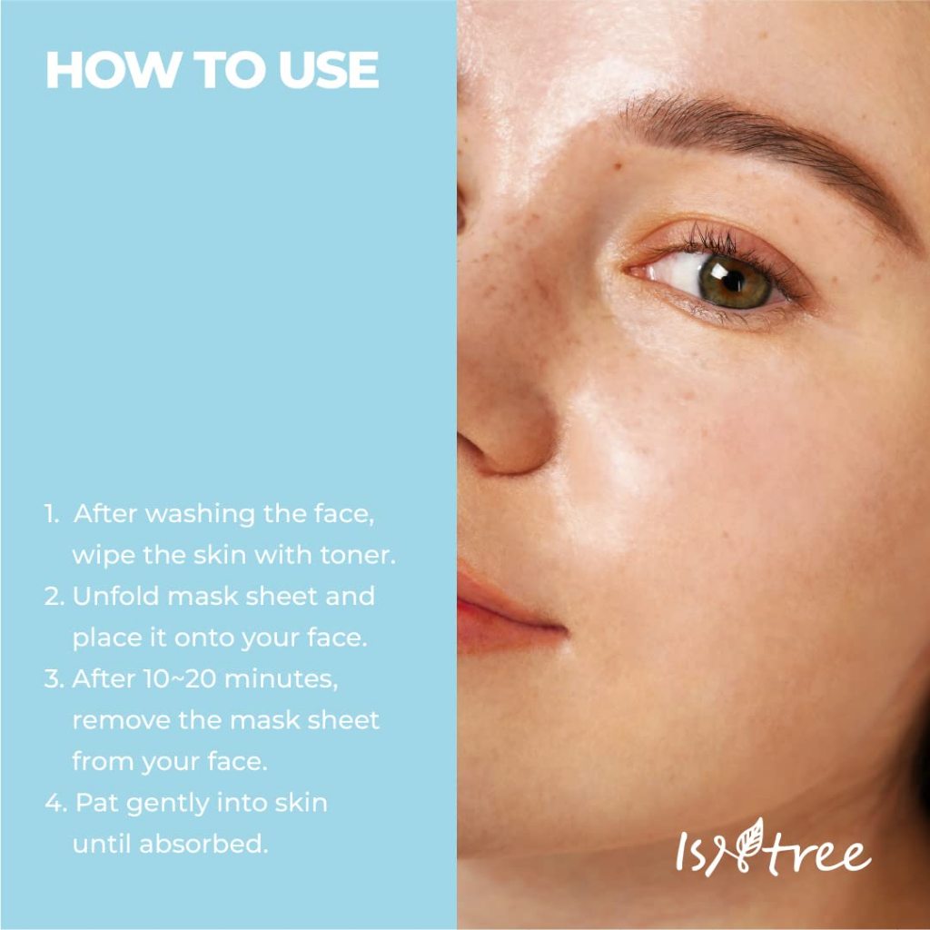 แท้💯พร้อมส่ง Isntree Ultra-Low Molecular Hyaluronic Acid Mask 25g มาส์กไฮยาหน้าอิ่มน้ำ