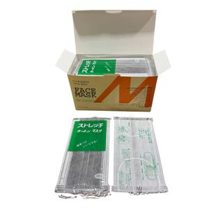 (1กล่อง)หน้ากากอนามัยคาร์บอน 4 ชั้น (50ชิ้น/กล่อง) อย่างดี มี activated carbon ป้องกัน กลิ่น ฝุ่น ควัน สารเคมี