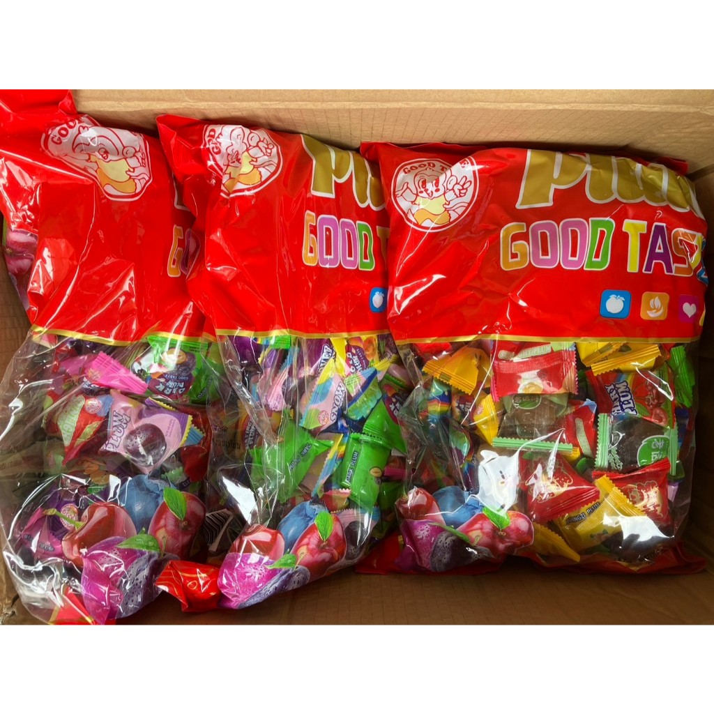 บ๊วยรวมรส (ขนาด 2 กิโลกรัม )บ๊วยแห้ง รสชาติเปรี้ยวอมหวาน