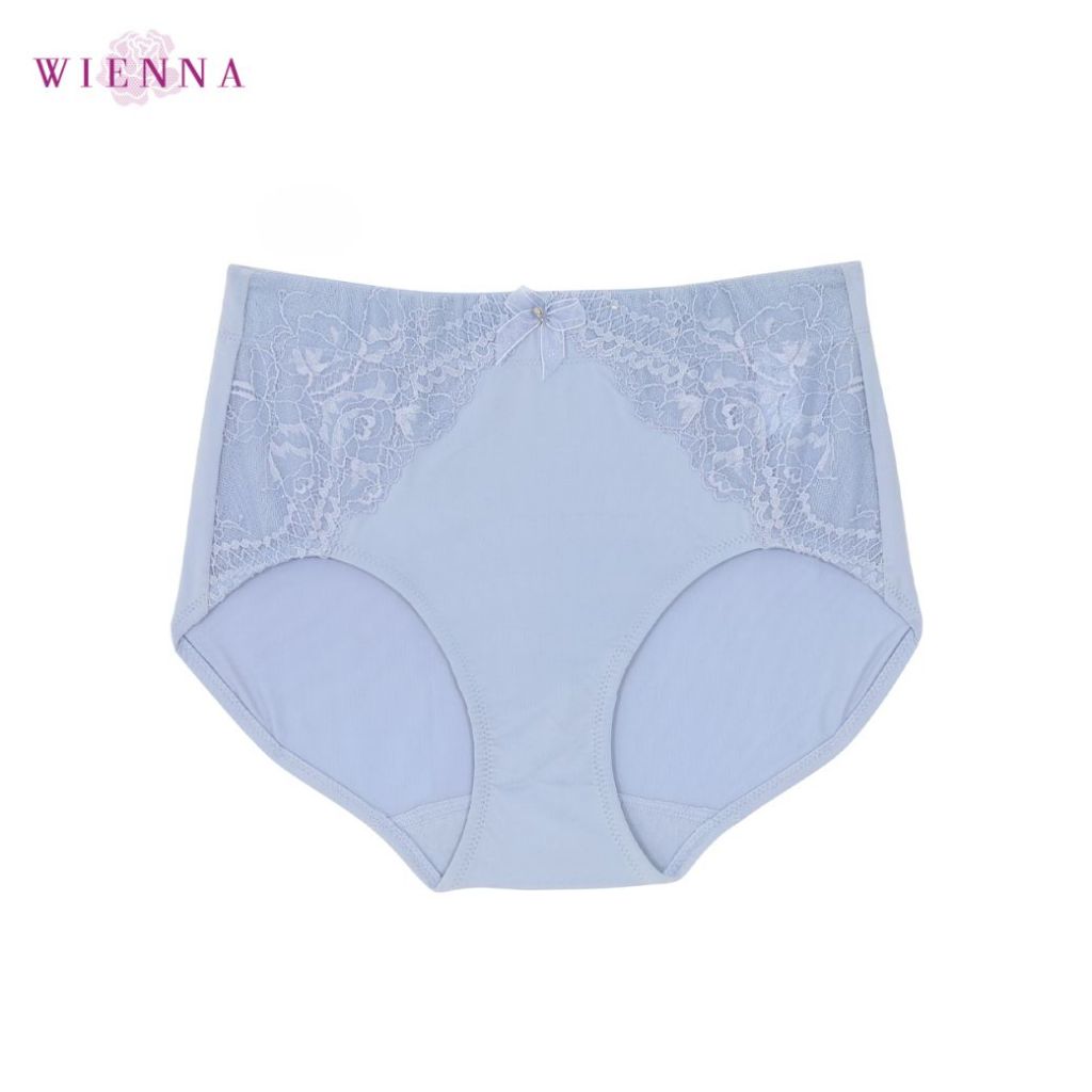 WIENNA กางเกงชั้นใน แบบเอวสูง DU44430 สีดำ เนื้อ ส้มโอรส ม่วงกะปิ น้ำเงิน ชมพู ชมพูอมส้ม ฟ้า