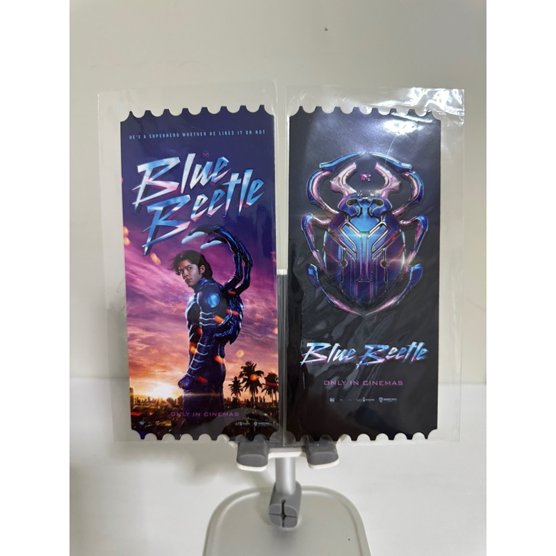 collectible ticket Blue Beetle