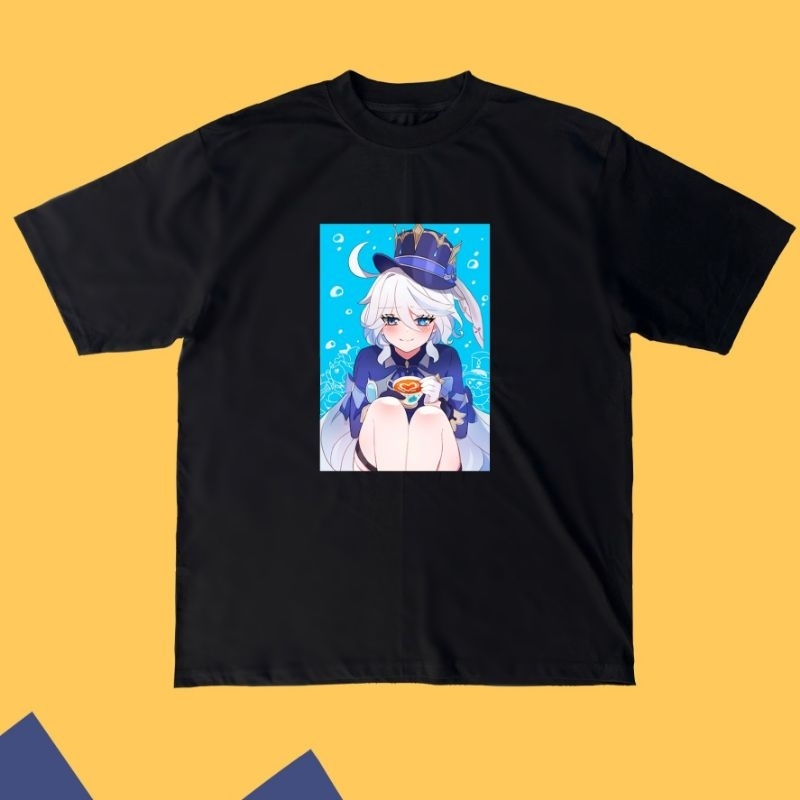 เสื้อยืดคอกลมFurina fanmade Tshirt