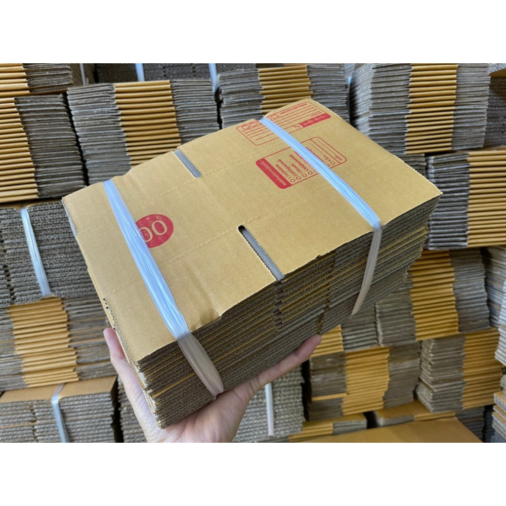 กล่องพัสดุ กล่องไปรษณีย์ กล่องลายแมว เบอร์ 00 / 0 / 0+4 / A / AA / AB / 2A / B / 2B / C / D / E / M / F / G / ฉ - รูปที่ 4