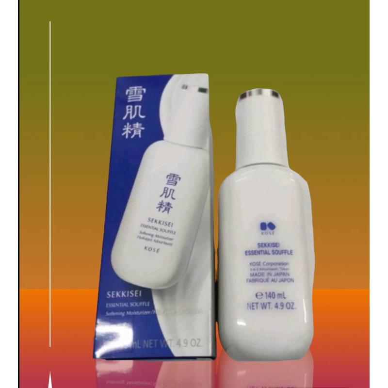 น้ำนมบำรุงผิว Kose Sekkisei Essential Souffle 140 ml.มีกล่อง(แท้ )