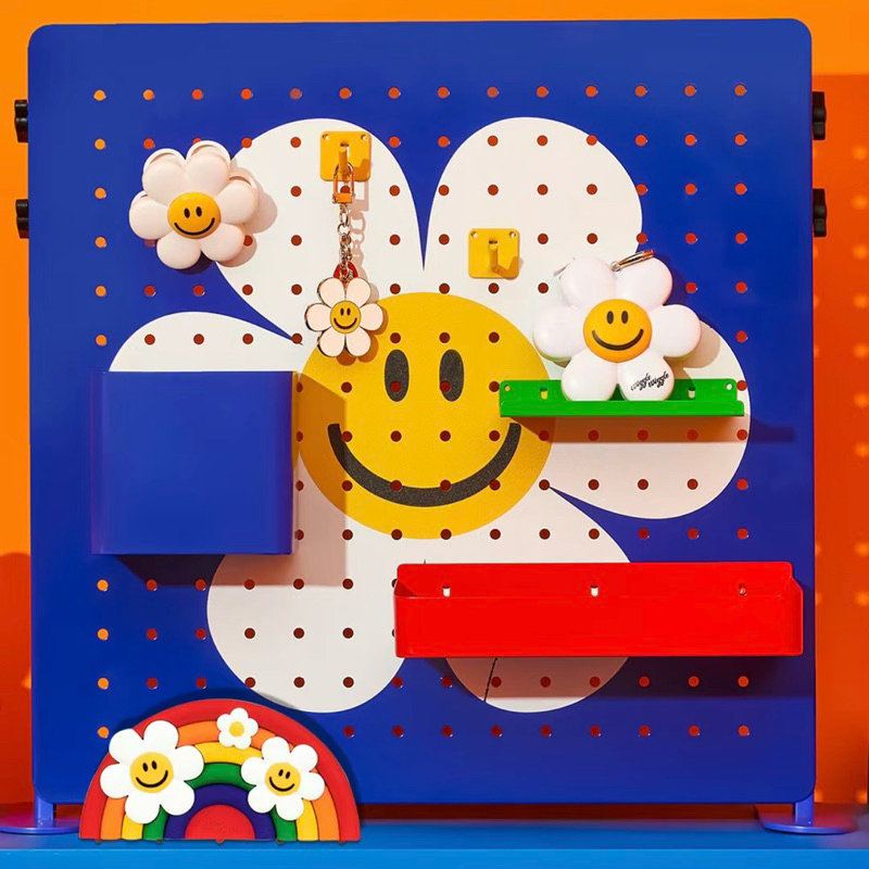 พร้อมส่ง🌈 Wiggle Wiggle ของแท้ 100% บอร์ดแขวนของ แต่งโต๊ะคอม Desk Organizer ชั้นวางของ กระดานแขวนของ ตะขอ โพสอิท 84021 - รูปที่ 6