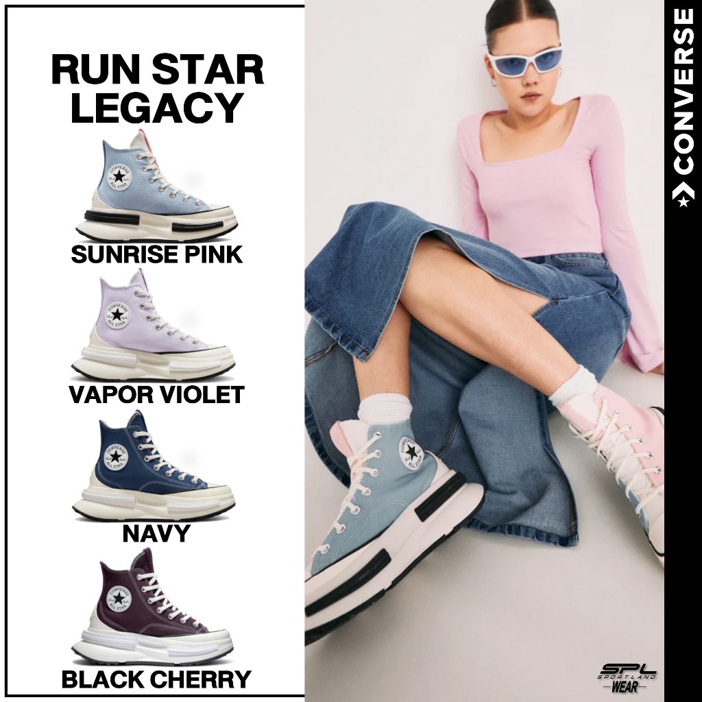 Converse Collection คอนเวิร์ส UX Run Star Legacy HI A01363CH2PPXX / A04367CS3NAXX / A03064CS3PPXX / 