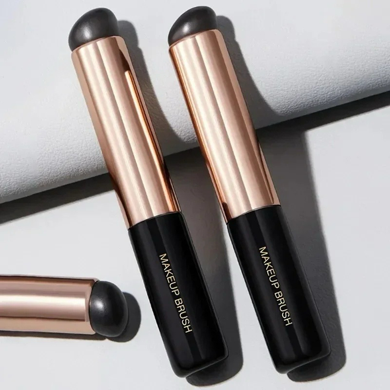 B-25🌟แปรงทาลิป หัวซิลิโคน แปรงเกลี่ยลิป แปรงคอนซีลเลอร์ อเนกประสงค์ หัวกลม ผิวสัมผัสนุ่มนิ่ม ใช้งานง่าย ทำความสะอาดง่าย - รูปที่ 4