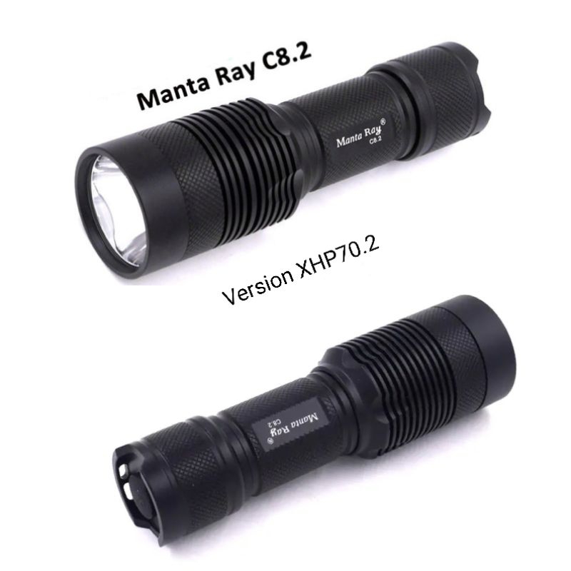 Manta Ray C8.2 XHP 70.2 /4200LM.INR26650*1ไฟฉาย LED