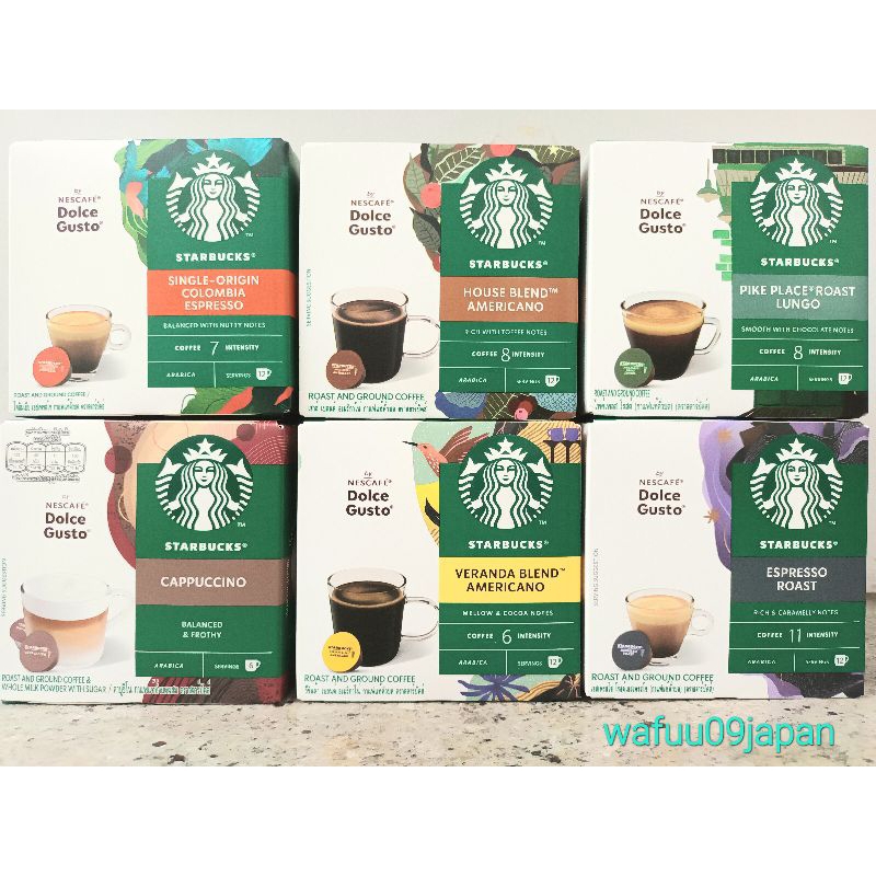 DOLCE​ GUSTO​ CAPSULE​ STARBUCKS☕กาแฟ​ แคปซูล​ ราคาพิเศษ