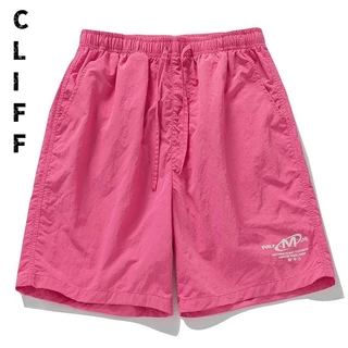 CLIFF กางเกงกีฬาขาสั้นผู้ชาย รุ่นหลวม กางเกงห้าส่วนขากว้าง ใส่ได้ทั้งชายและหญิง มีให้เลือก3สี