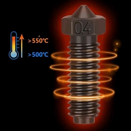 Anycube kobra2/3 Hardened steel nozzle พร้อมส่ง