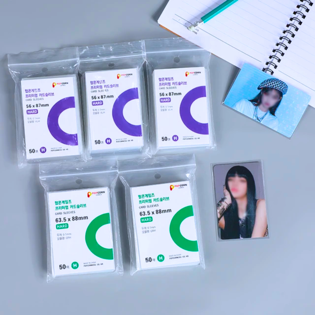 (พร้อมส่งในไทย🇹🇭) ซองใสแก้ว ซองพลาสติกใส ขนาด56*87,63.5*88mm. หนา 90ไมครอน ใส่การ์ด รูป บัตร Sleeve