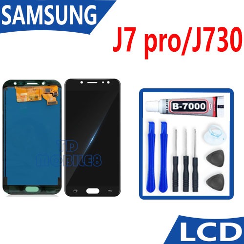 หน้าจอ LCD Display จอ + ทัช samsung galaxy J7 pro/J730/J7pro อะไหล่มือถือ จอพร้อมทัชสกรีน ซัมซุง กาแ