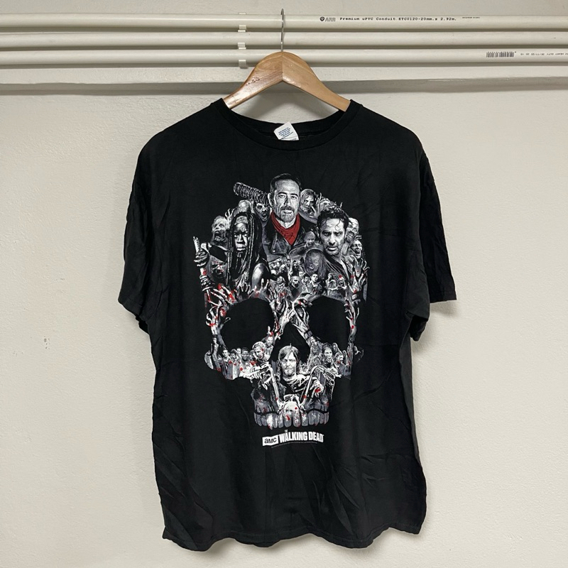 เสื้อมือสอง The Walking Dead - Zombie Skull