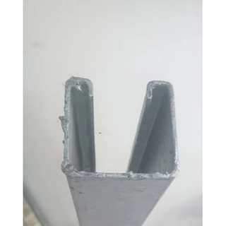 รางซีไฟฟ้า ชุบ Hotdip Galvanized (HDG) ตื้นชนาด 25x40 มิล และ ลึกขนาด 40x40 ยาว 4ฟุต