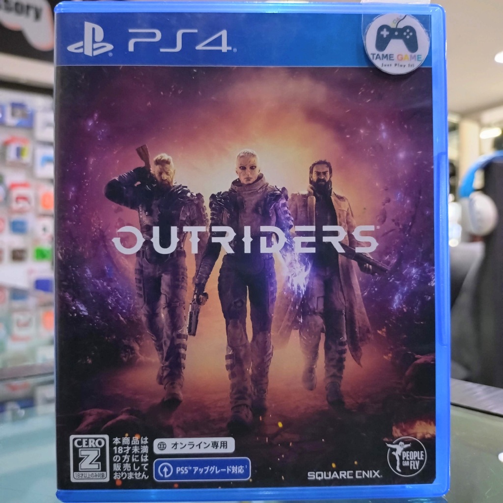 (ภาษาอังกฤษ) มือ2 PS4 Outriders แผ่นPS4 เกมPS4 มือสอง (เล่นกับ PS5 ได้ PS4 Outrider PS4)