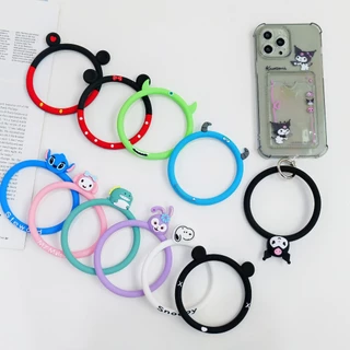 【ราคาทุกที่สุด】🔥พร้อมส่ง🔥สายคล้องโทรศัพท์มือถือ แถมแผ่นห้อยโทรศัพท์ สายคล้องข้อมือพวงกุญแจลูกปัด