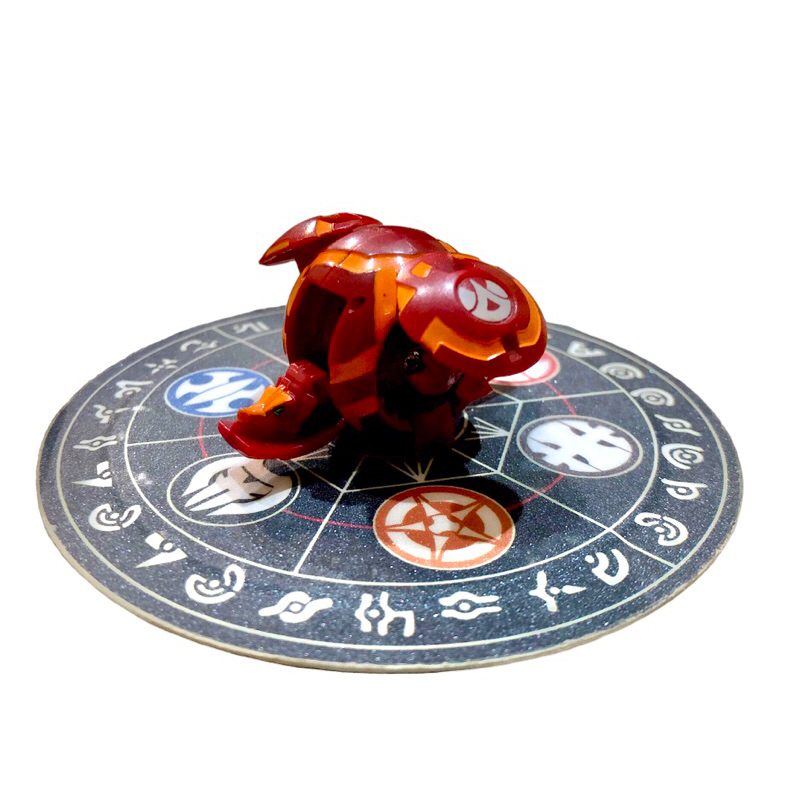 Bakugan B1 Red Pyrus Saurus ( Anime Custom Painted )