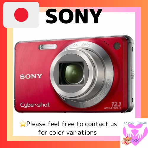 Sony Sony Digital  Camera Cybershot W270 (12.1 million pixels / optical x5 / digital x8 / red) DSC-W