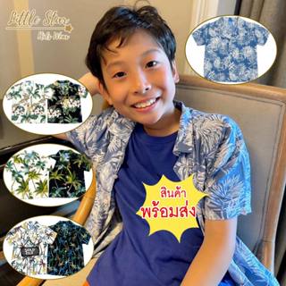 ⭐️Littlestar 👦🏻เสื้อฮาวายเด็ก เสื้อเด็กไปทะเล เสื้อเด็กสงกรา…