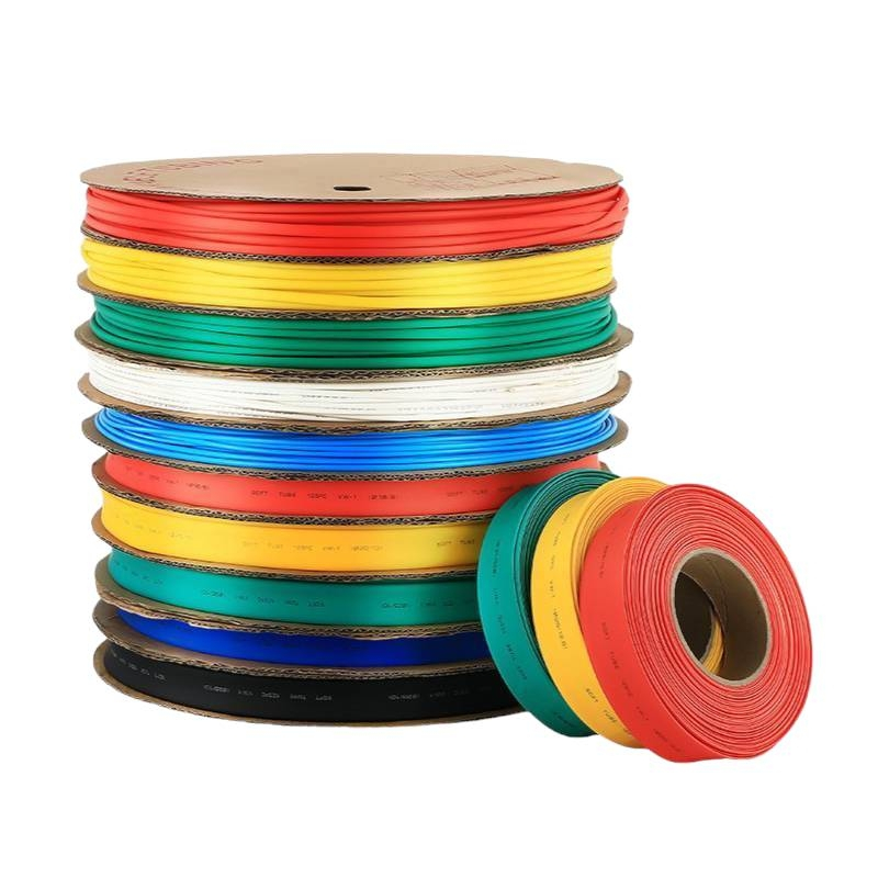 ท่อหด หุ้มสายไฟ ท่อหุ้มสายชาร์จ ต่อสายไฟ มีหลายสีให้ ฉนวนหุ้มสายไฟ ใช้แทน เทปพันสายไฟ