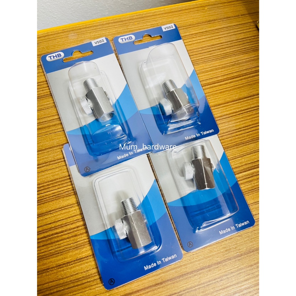 THBวาล์วปรับลม วาล์วเปิด-ปิด (สำหรับปรับความแรง หรือเปิด-ปิด) รหัส V502