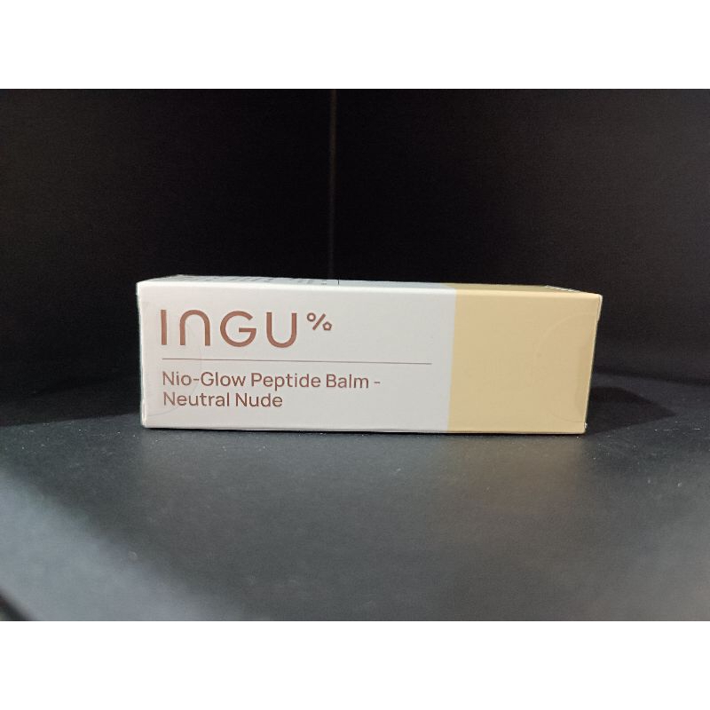 🧡ลด10%🧡 INGU Nio-Glow Peptide Balm Lip 10 ml Neutral Nude