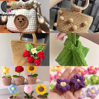 ไหมพรมคอตตอนนม น้ำหนัก50กรัม ไหมพรม 5ply milk cotton yarn พร้อมส่งจากไทย