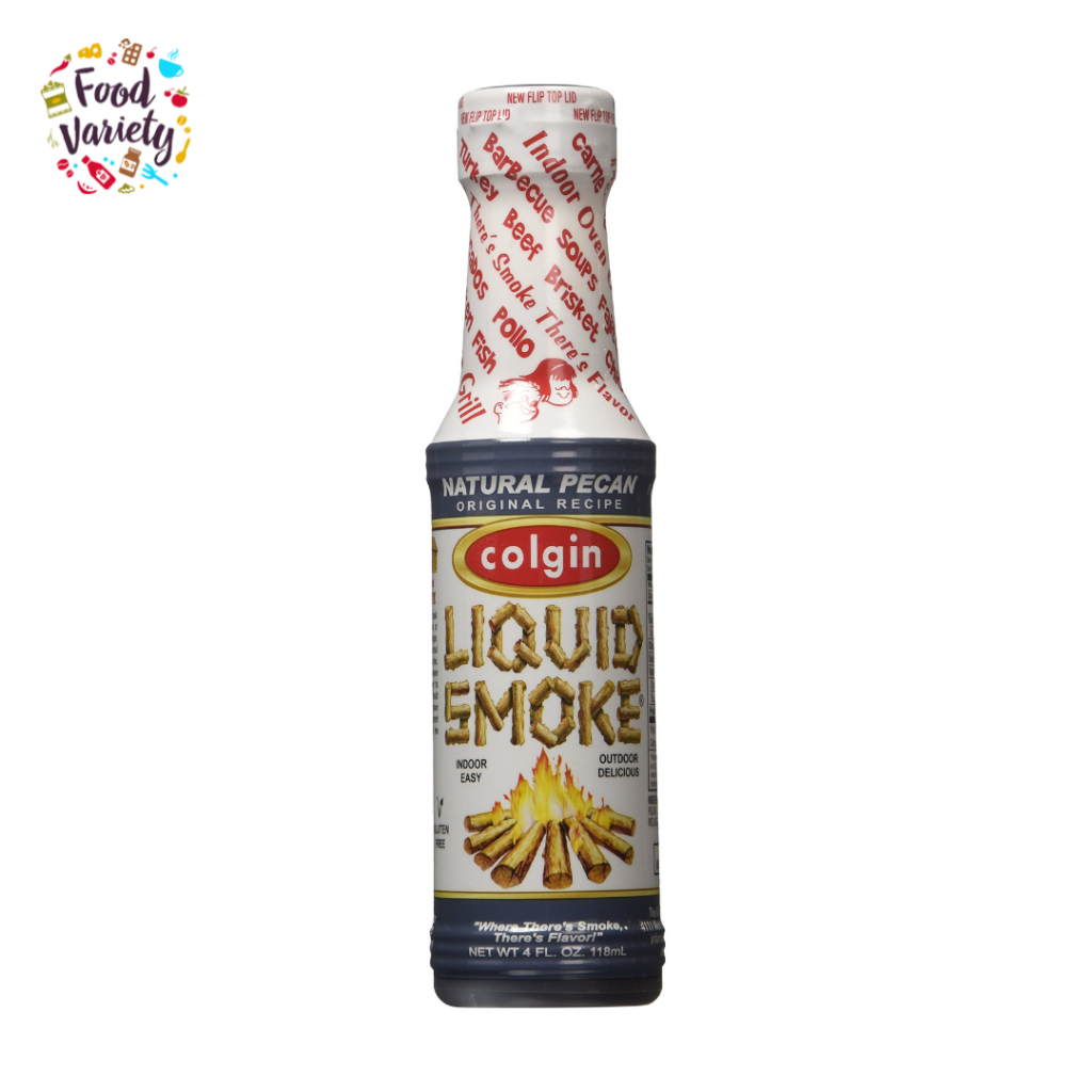 Colgin Pecan Flavoured Liquid Smoke 118ml โคลจิน น้ำยารมควัน กลิ่นพีแคน 118 มิลลิลิตร