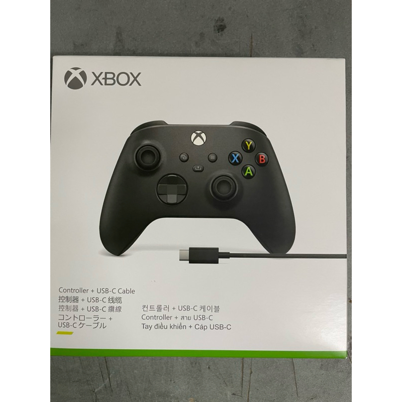 [มือ2] จอย Controller Bluetooth Microsoft XBOX Series x + Type C (1V8-00014) Black ของแท้100%