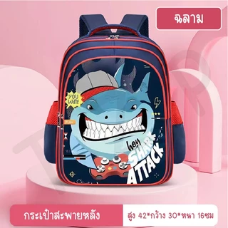 กระเป๋าเป้สะพายหลังการ์ตูน กระเป๋านักเรียนอนุบาลและประถม มีรูปแบบให้เลือกหลากหลาย สินค้าพร้อมส่งทุกสี