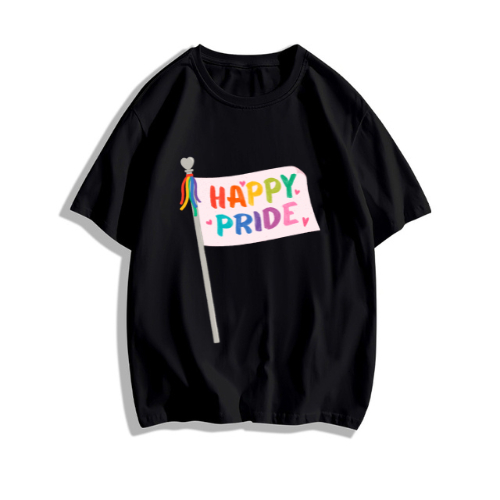 LGBT T-SHIRT เสื้อยืดผ้าคอตตอน แขนสั้น คอกลม มีของพร้อมส่ง