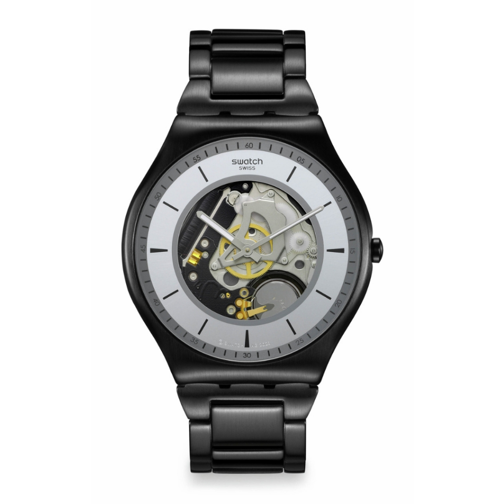 Swatch นาฬิกาผู้ชาย TRAIN THE HANDS รุ่น SS07B113G